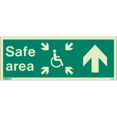 Safe Area Up Arrow