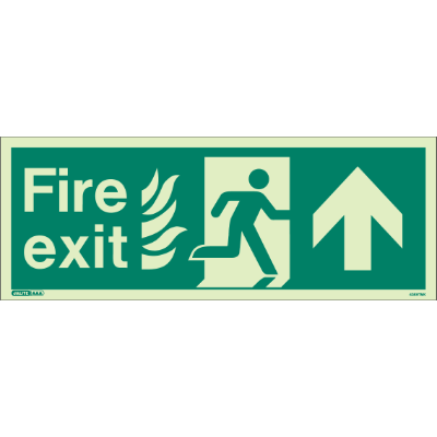 HTM Fire Exit Up Arrow