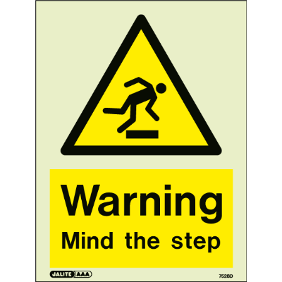Warning Mind the Step