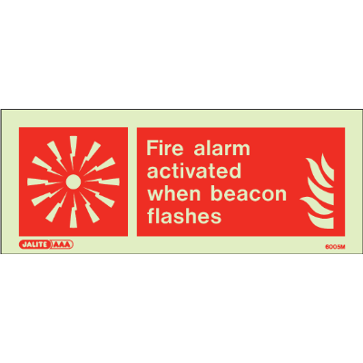 Fire Alarm Activated When Beacon Flashes