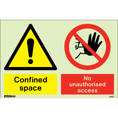Confined Space No Unauthorised Access