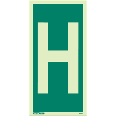 Assembly Area Letter H