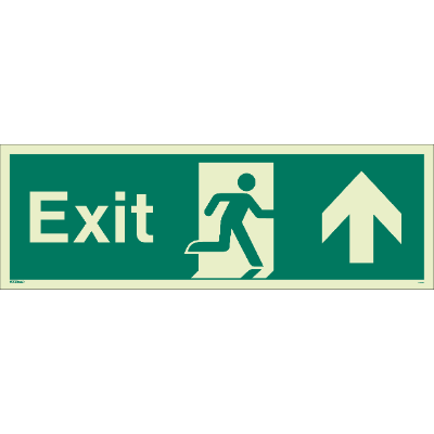 Exit Up Arrow Large