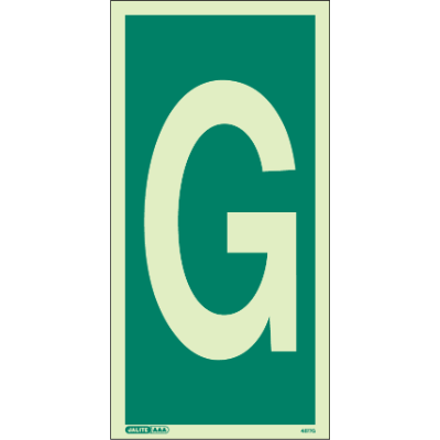 Assembly Area Letter G