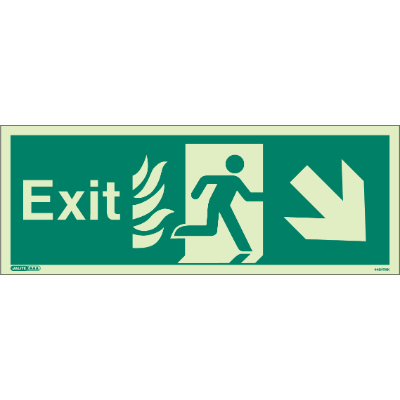 HTM Exit Down Right Arrow