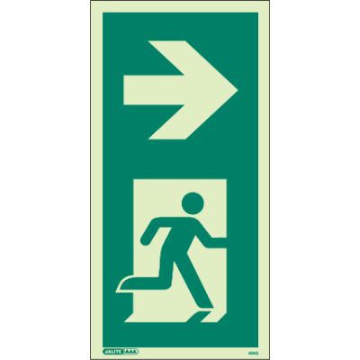 Way Guidance Right Arrow Portrait
