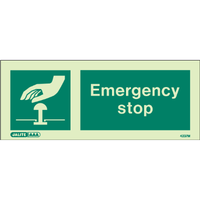 Emergency Stop Green