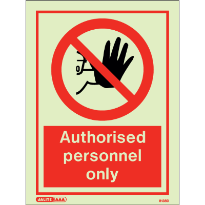 Authorised Personnel Only