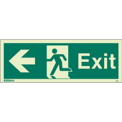 Exit Left Arrow