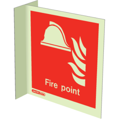 Fire Point Wall Mounted Double Sided
