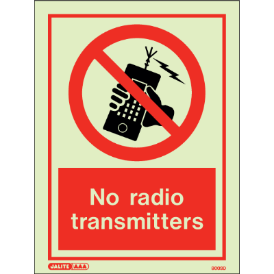 No Radio Transmitters