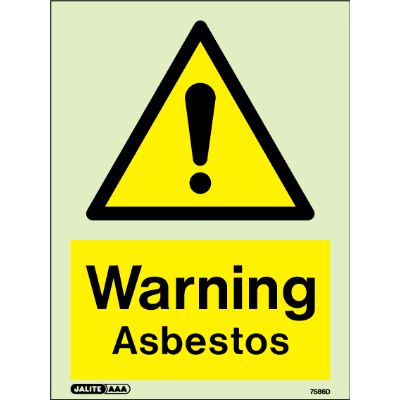 Warning Asbestos