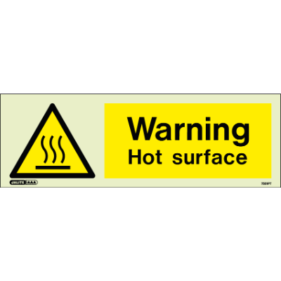 Warning Hot Surface