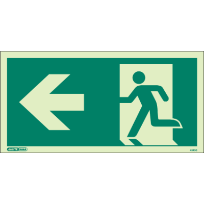 Way Guidance Left Arrow