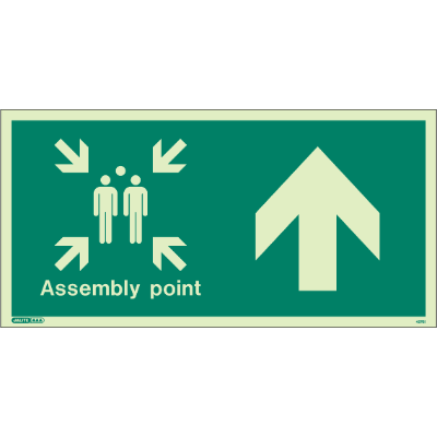 Assembly Point Up Arrow