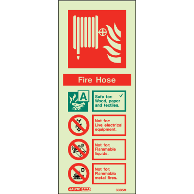Fire Hose Identification Portrait
