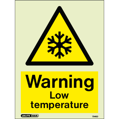 Warning Low Temperature