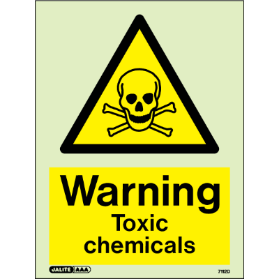 Warning Toxic Chemicals