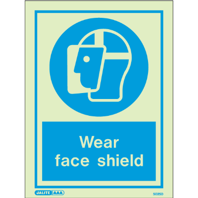 Wear Face Shield
