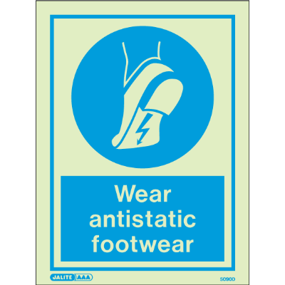 Wear Antistatic Footwear
