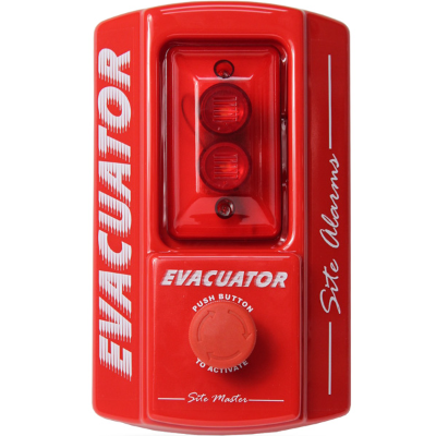 Evacuator Site Master Push Button