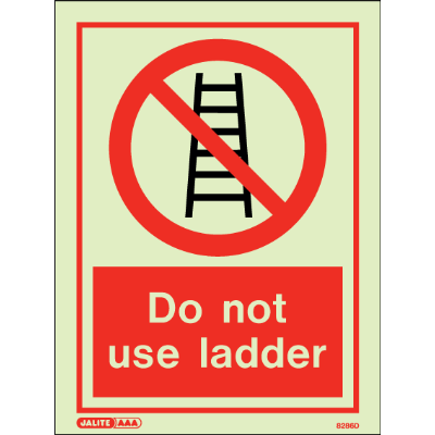 Do Not Use Ladder