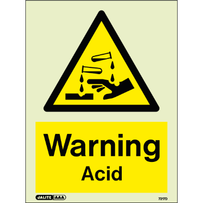 Warning Acid