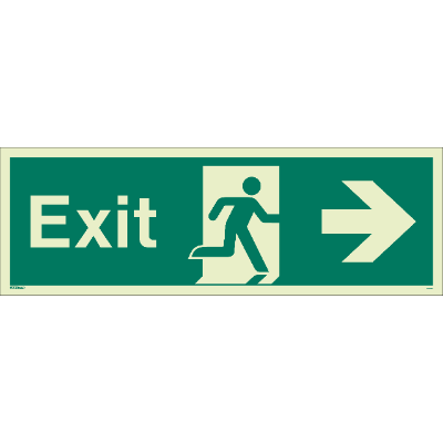 Exit Right Arrow Large
