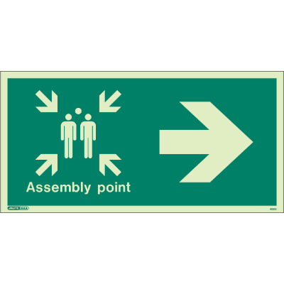 Assembly Point Right Arrow